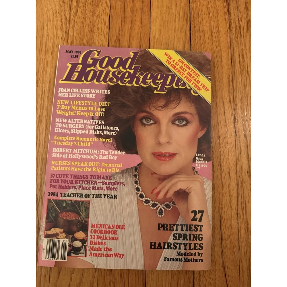 1984 MAY GOOD HOUSEKEEPING MAGAZINE - LINDA GRAY COVER - B 2738